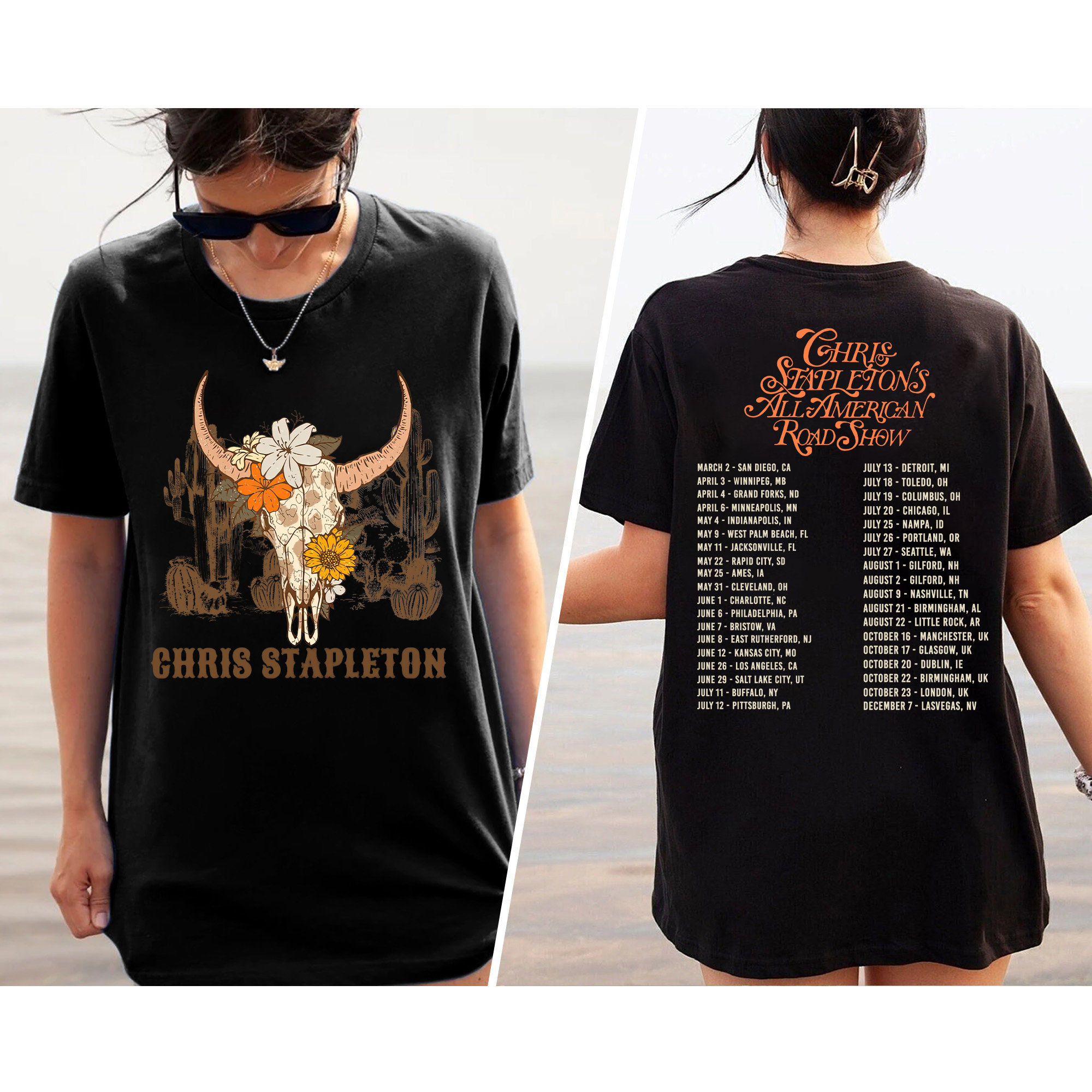 Chris Stapleton Tour 2024 Shirt Calvasa